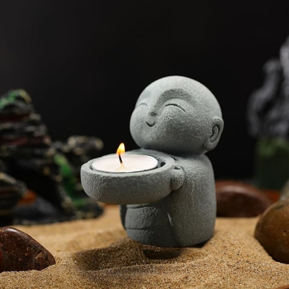 Buddha sandstone statue